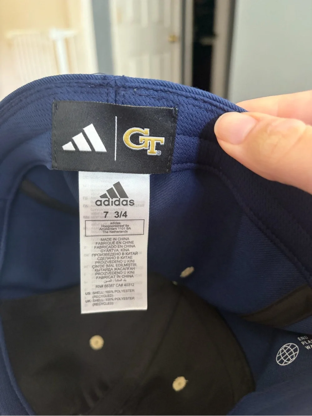 Adidas Georgia Tech hat